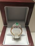 18 CARAT NATURAL EMERALD RING AWGJR1857EY