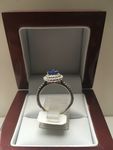 18 CARAT NATURAL SAPPHIRE AND DIAMOND RING RGSAPP09559