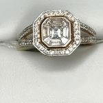 SOLID 18 CARAT ROSE GOLD DIAMOND RING 1.18 CARATS KERO242R