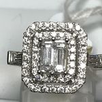 18 CARAT WHITE GOLD 1.04 CARATS RING NBLR1621474