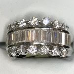 18 CARAT WHITE GOLD 1.72 CARATS DIAMOND RING KER16540