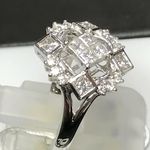 18 CARAT WHITE GOLD 50POINTS DIAMOND RING K019178W