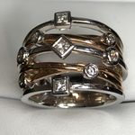 18 CARAT WHITE GOLD & ROSE GOLD 48 POINTS RTJO473