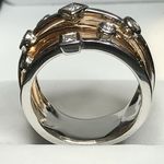 18 CARAT WHITE GOLD and ROSE GOLD 48 POINTS RTJO473