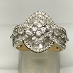 18 CARAT YELLOW GOLD 252 CARATS DIAMOND RING KR21082