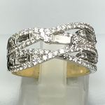 18 CARAT YELLOW GOLD DIAMOND RING 119 CARATS KEYR21062