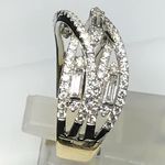 18 CARAT YELLOW GOLD DIAMOND RING 119 CARATS KEYR21062