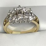 18 CARAT YELLOW GOLD DIAMOND RING 169 CARATS KER05200