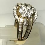 18 CARAT YELLOW GOLD DIAMOND RING 90 POINTS KRO24813