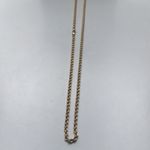 9 CARAT GOLD TUBULAR TWIST ROPE CHAIN AG1161Y