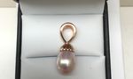 9 CARAT ROSE GOLD AND PEARL PENDANT DDP276 AR 