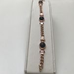 9 CARAT SOLID ROSE GOLD GARNET BRACELET KOCABGAR