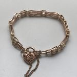 9 CARAT SOLID ROSE GOLD GATE BRACELET GD/09/12/1