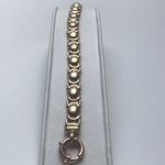 9 CARAT SOLID TWO TONE ROSEYELLOW GOLD BRACELET GD10305