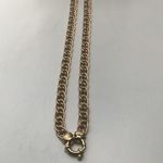 9 CARAT SOLID TWO TONE YELLOWROSE GOLD CHAIN GD01355