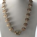 9 CARAT SOLID YELLOWROSE GOLD FILIGREE CHAIN KP02649 