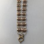 9 CARAT SOLID YELLOWROSE GOLD FILIGREE CHAIN KP02649 