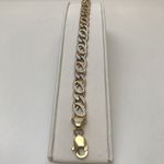 9 CARAT SOLID YELLOW GOLD BIRDS EYE BRACELET GD04353