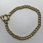9 CARAT SOLID YELLOW GOLD CURB BRACELET GD02124
