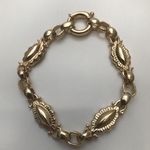 9 CARAT SOLID YELLOW GOLD FANCY BRACELET KO10175