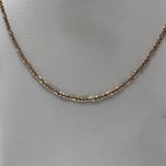 9 CARAT SOLID YELLOW GOLD FIGERO CHAIN AG1172Y