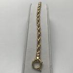 9 CARAT SOLID YELLOW GOLD ROPE CHAIN BRACELET GD/01/26/9 