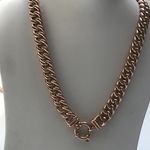 9 CARAT TUBULAR ROSE GOLD CURB CHAIN GD/08/76/5