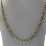 9 CARAT YELLOW GOLD ONE and ONE FIGERO NECKCHAIN AG04232