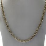 9 CARAT YELLOW GOLD ONE & ONE FIGERO NECKCHAIN AG04232