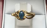 9 CARAT YELLOW GOLD WITH FOUR CLAW SET TRIPLET DDDJ113 