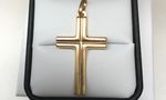 AG 9 CARAT GOLD CROSS