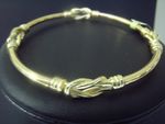 Bangle Twist Knott Yellow Gold G-D 03/24/9 