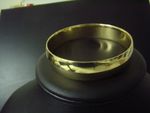Bangle solid 9 Carat Yellow Gold G D 04677