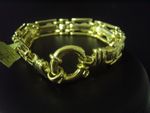 Bracelet Belt Buckle Bolt Reversable Smooth 9 Ct Yellow GD Belt bolt