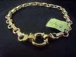Bracelet Circle & Bar Link 9 Carat Yellow Gold 10/11/6 