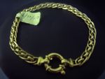 Bracelet Flat link Bolt 9 Carat Yellow G-D 7/11/9