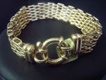 Bracelet Rose Gold Mesh Gate Bolt GD02/35/6