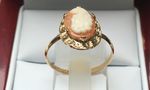 CAMEO RING 9 CARAT GOLD FANCY CAMEO 1