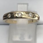 DIAMOND RING 9 CARAT YELLOW GOLD DGR2918