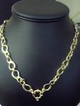 Figure 8 Link Neckchain 9 Carat Yellow Gold Bolt  G-D 02/35/4