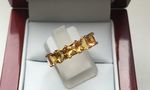 NATURAL CITRINE 9 CARAT YELLOW GOLD DGDR2372