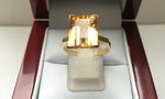 NATURAL CITRINE RING 9 CARAT DDR887