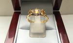 NATURAL CITRINE RING 9 CARAT DDR880