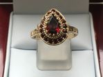 NATURAL GARNET RING CJR968