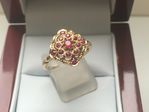 NATURAL RUBY 9 CARAT YELLOW GOLD RING CJR1479