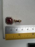 NATURAL RUBY AND DIAMOND PENDANT CJ1728