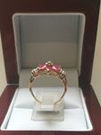 NATURAL RUBY AND DIAMOND RING DGDR1673