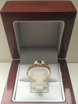 NATURAL SAPPHIRE 9 CARAT YELLOW GOLD RING DDDJ855