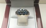 NATURAL SAPPHIRE AND DIAMOND RING DGDR8006