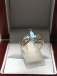 NATURAL TOPAZ RING DGDR2182 